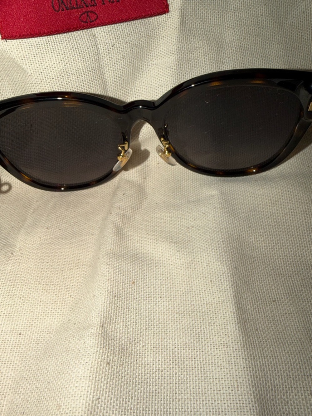 Gucci Brown Gradient Square Women's Sunglasses - Picture 5 of 5